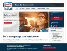 Tablet Screenshot of garagedendas.nl